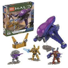 âMEGA Halo Arbiter's Quest Banshee Vehicle Halo Infinite Construction Set, Building Toys for Boysâ