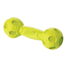 Nerf Dog Squeak barbell: 7"