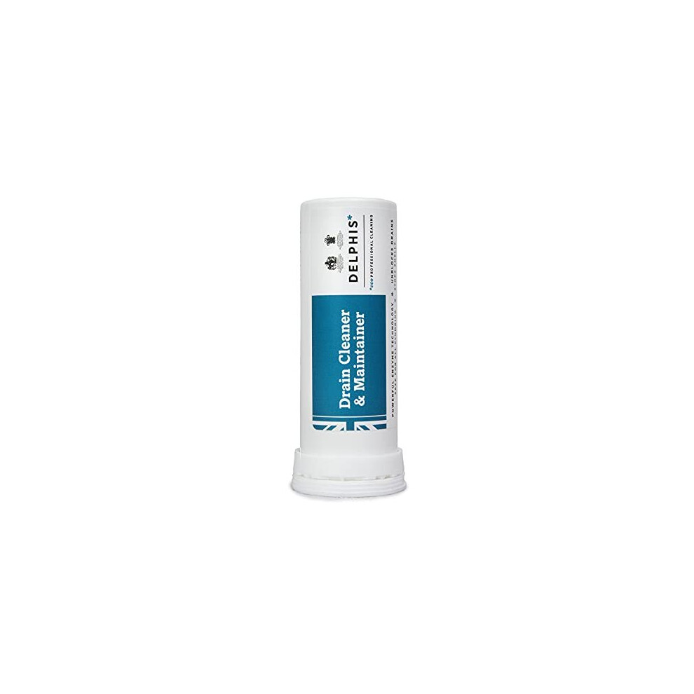 Delphiseco Delphis Eco Drain Cleaner And Maintainer (Tube Of 10 Tablets) | Drain Unblocker Tablets | Eco Friendly | Removes Drain Smells