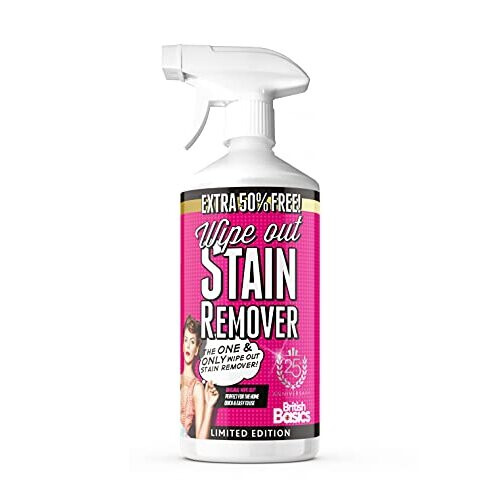 Wipe Out Stain Remover 750ml | Multi Purpose | Multi Surface | Removes all types of Stains | Extra 50% Free!