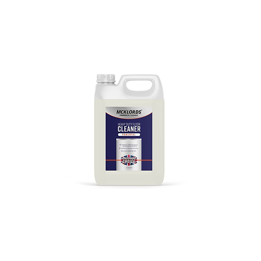 McKLords Heavy Duty Floor Cleaner, 5 Litre