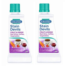 Dr Beckmann Stain Devils Tea, Red Wine, Fruit & Juice Stain Remover (2 x 50g)