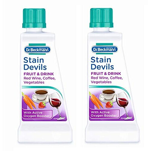 Dr Beckmann Dr Beckmann Stain Devils Tea, Red Wine, Fruit & Juice Stain Remover (2 x 50g)