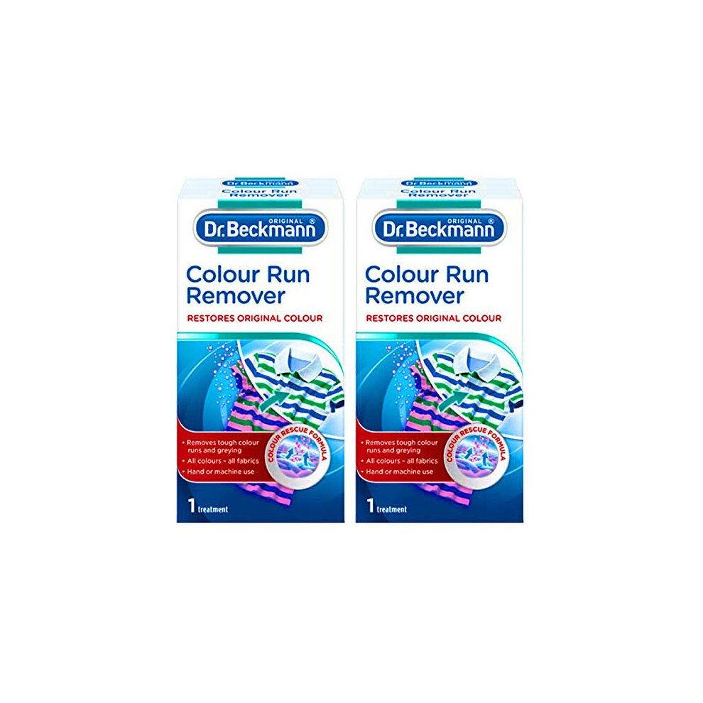 Dr Beckmann Colour Run Remover (2 x 75g)