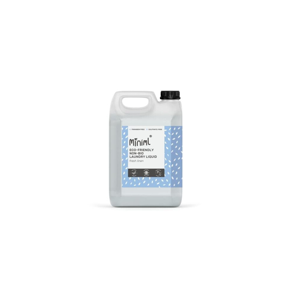 Miniml Laundry Liquid Fresh Linen 5 Litre - Image 4