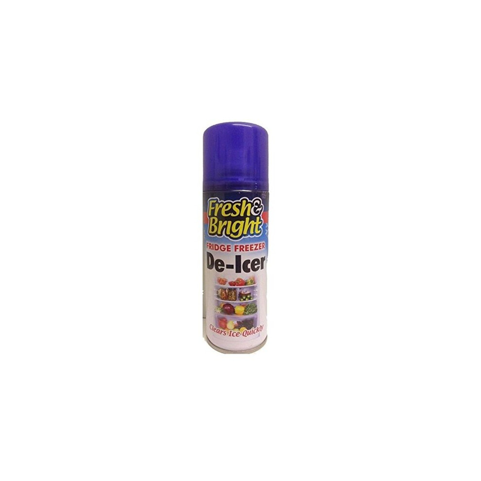 Fridge Freezer De Icer Spray Defrost Ice Quickly Anti Bacterial Deicer 200Ml 5055319517034
