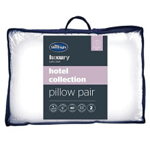 Silentnight Hotel Collection Pillow 2 Pack â Pair of Luxury Hotel Quality Pillows Hypoallergenic and Machine Washable â Pack of 2