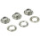 Prym Prym Eyelets+Washers Brass Silver col 5.0 mm 3