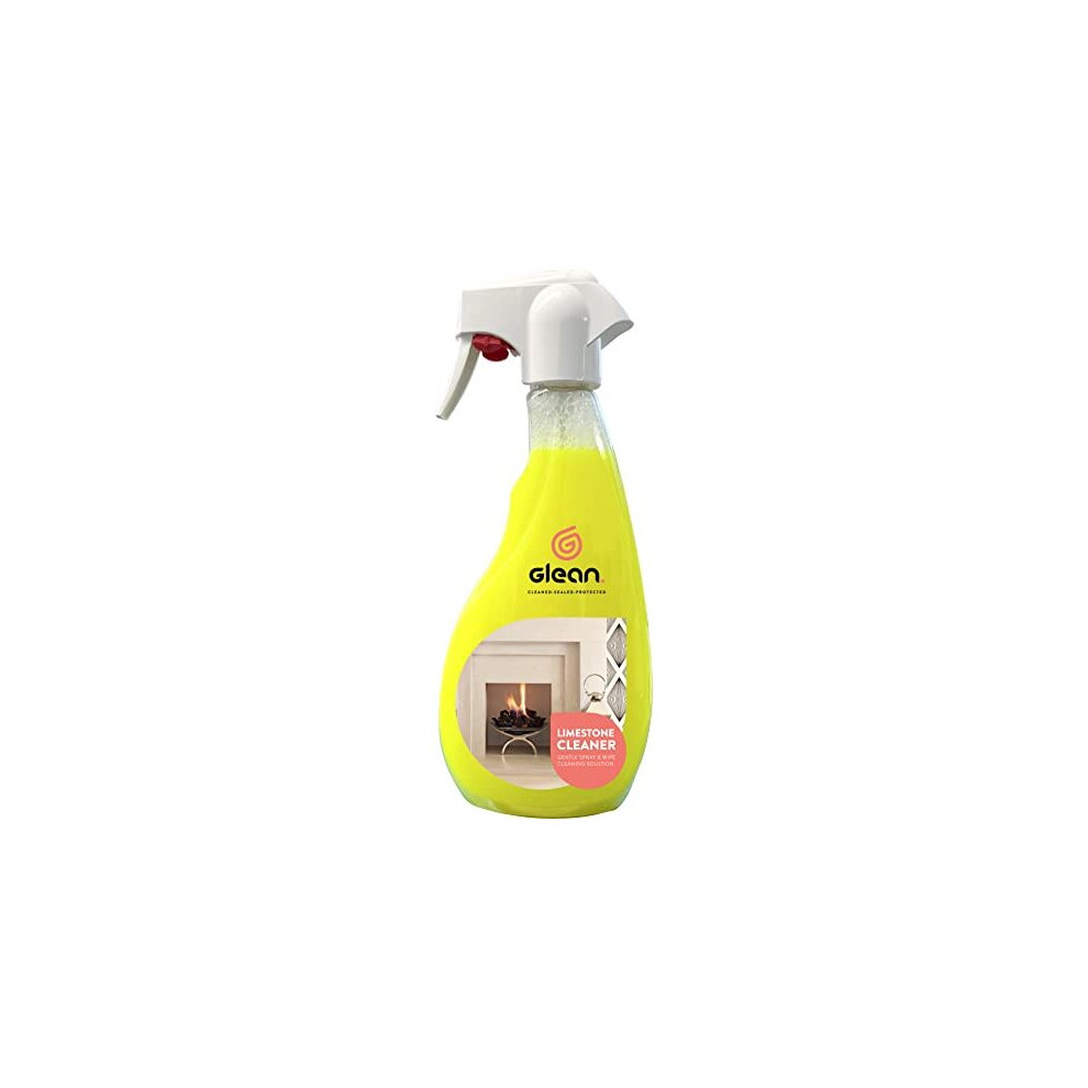 Glean Limestone Cleaner Spray - Cleans Soot, Smoke, Grease & Tar Stains - 500Ml Coal