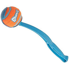 Chuckit! Sport Dog Ball Launcher Fetch Dog Toy Pocket Launcher With Medium Tennis Ball - Medium, 30cm