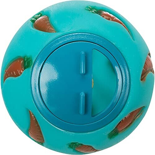Trixie Trixie Plastic Snack Ball, 7 cm, Assorted Colors ( Blue/ Yellow ) 2