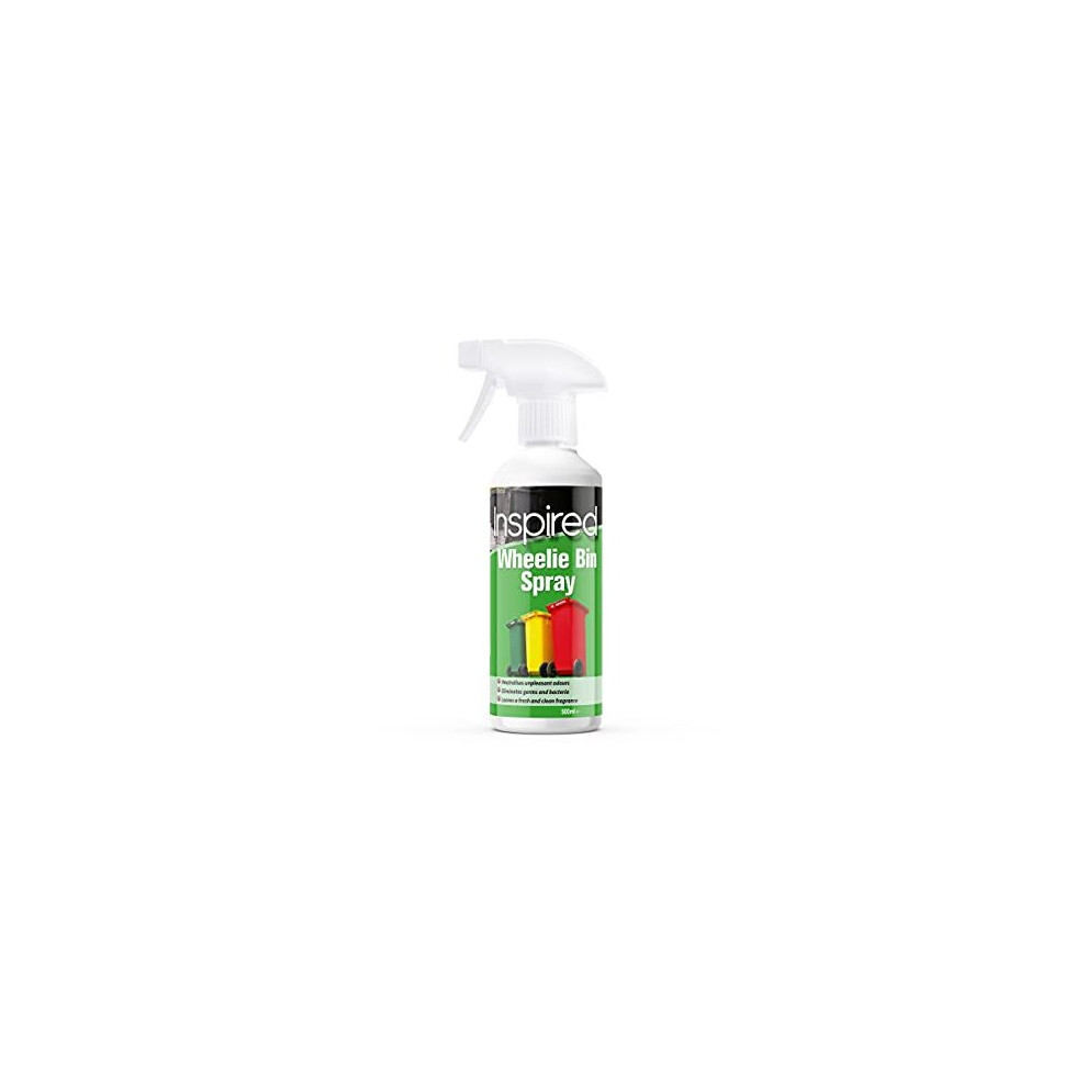 Inspired Wheelie Bin Cleaner for Indoor & Outdoor, Mixed Materials, 500ml