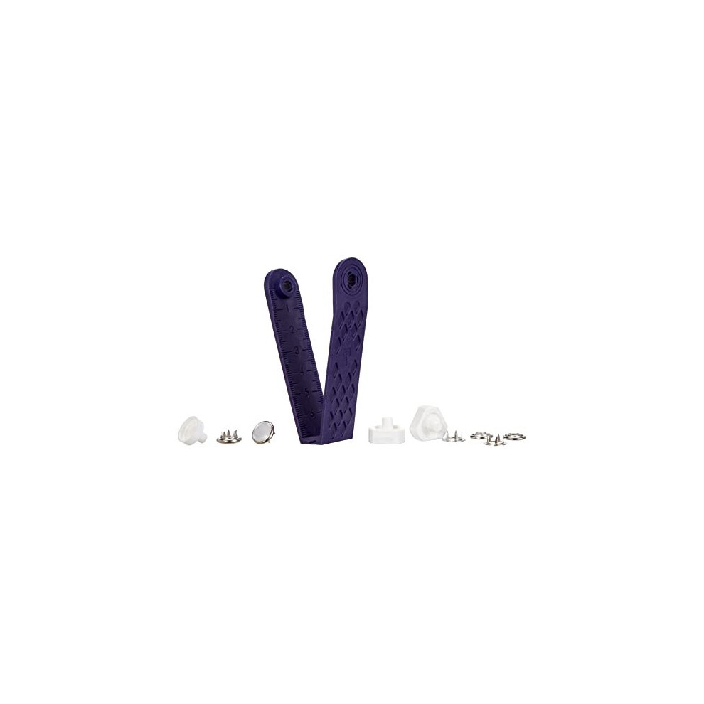 Prym Non-Sew Press Fasteners Jersey Brass Pearl Cap 12 Mm