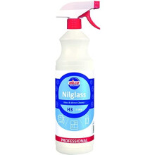 2 x Nilco Nilglass professioneller H3 Glas- & Spiegelreiniger 1 l