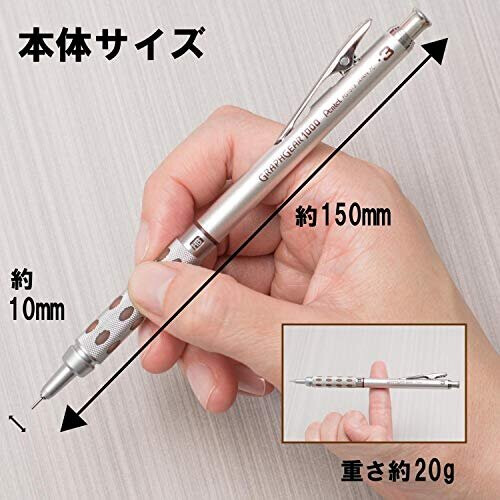 Pentel Pentel Graph Gear 1000 -kyn    0,5 mm (PG1015) 1