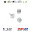 Ferroli Pack Of 3 Control Knobs 39817570 39812100 2