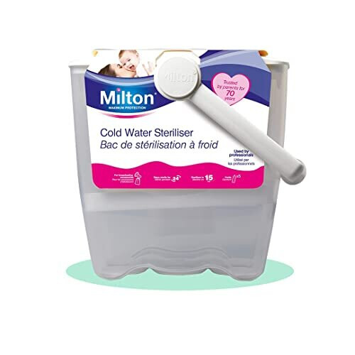Milton Cold Water Steriliser (White)