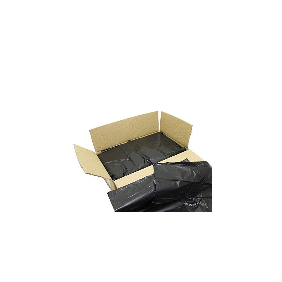 Aardvark 200 Heavy Duty Refuse Sacks Rubbish Bin Bags 18" X 29" X 39'' Black