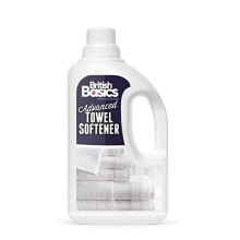 BritishBasics - Towel Softener | Improves Absorbency and Restores Natural Softness 1 Litre Clear