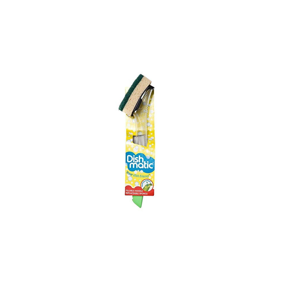 Caraselle 3X Dishmatic Washing Up Brushes With Sponge From