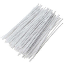 Enjoy Dokha Best Pack of 50 Pipe Cleaners Medwakh Smoking Pipe Cleaners - White