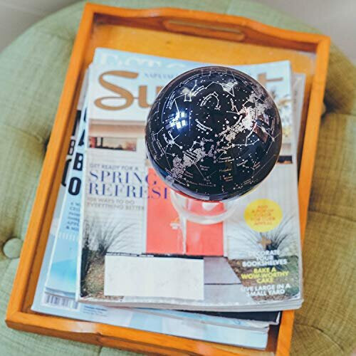 MOVA Constellations Globe Black and Silver 4.5" 2