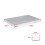 Living And Home (700 * 1000mm) Galvanised Steel Walkway Mesh Panel Heavy Duty Floor Deck Forge Grating Panel 5