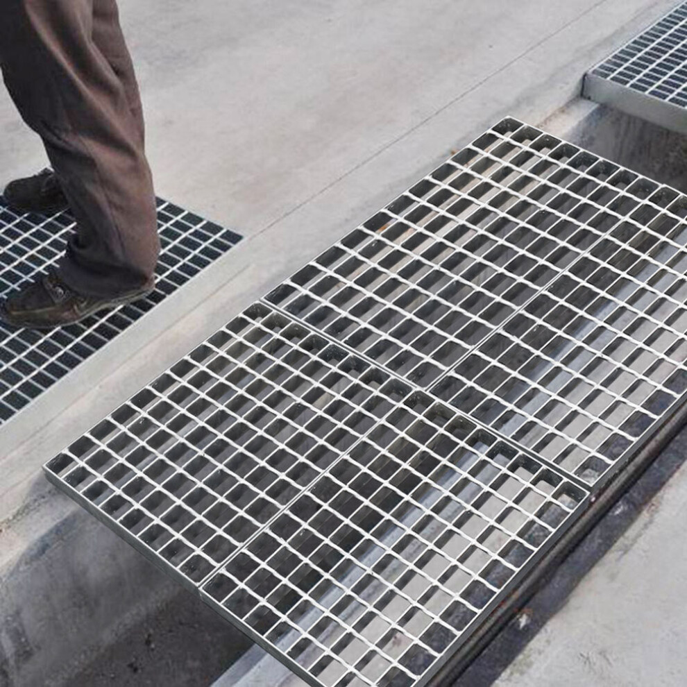 (600 * 1000mm) Galvanised Steel Walkway Mesh Panel Heavy Duty Floor Deck Forge Grating Panel