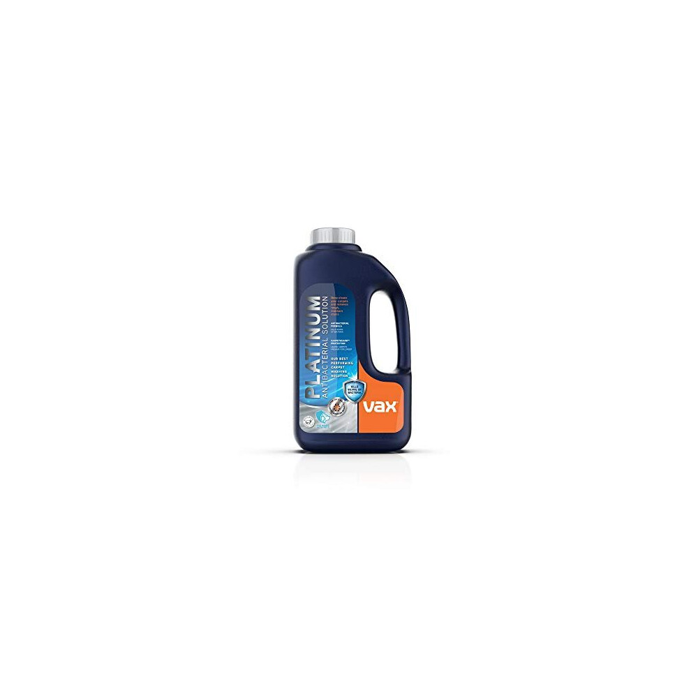 Vax Platinum Antibacterial 1.5L Carpet Cleaner Solution |Kills 99.99% Of Bacteria | Neatralises Pet Odours - 1-9-142404