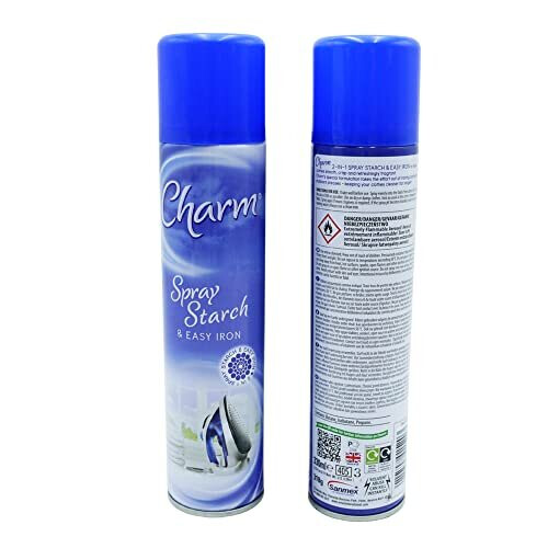 3 X 330ml Spray Starch and Easy Iron Smoother, Smarter Ironing 1