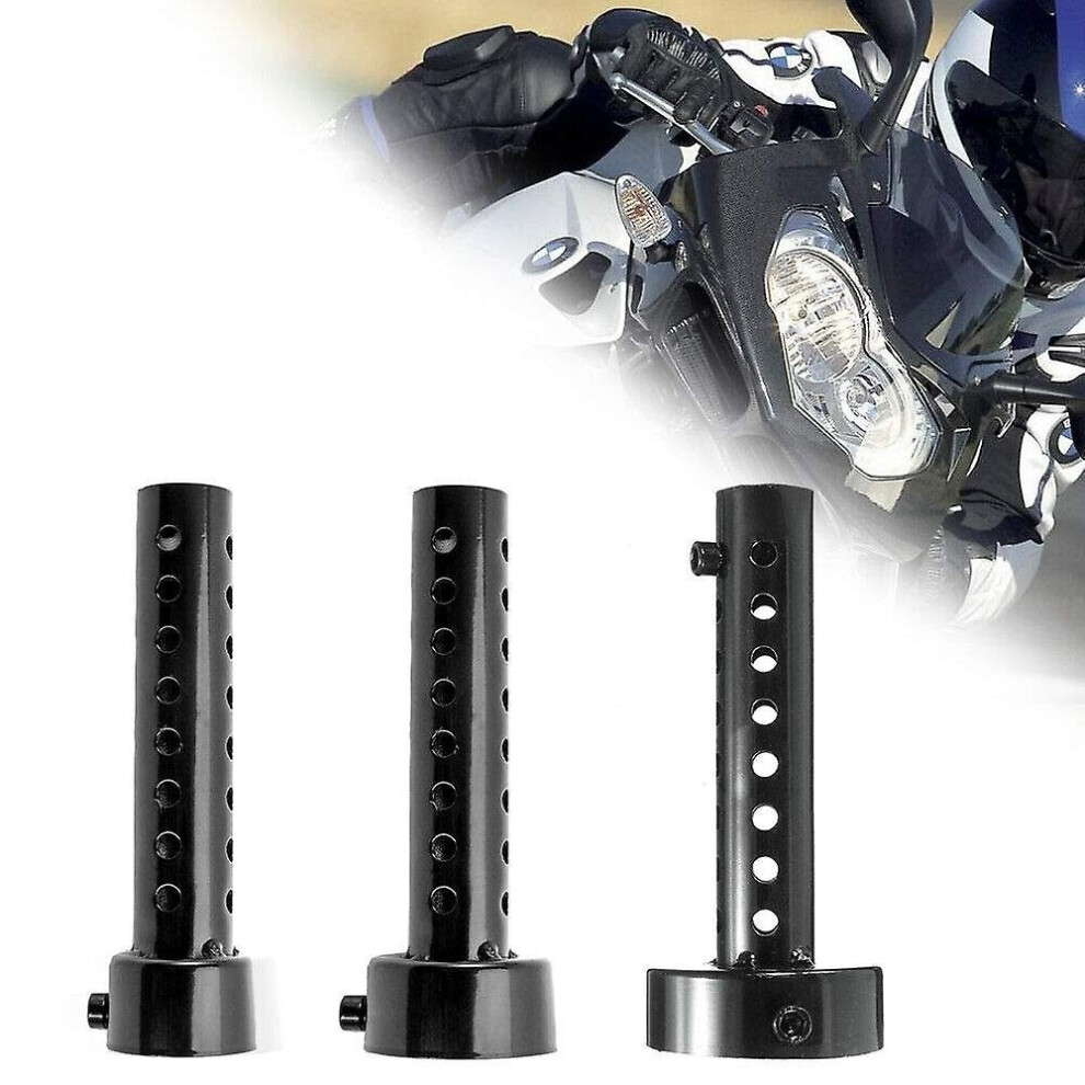 (60Mm) Universal Motorcycle Exhaust Silencer Motorbike Removable Longer Muffler 768645258766