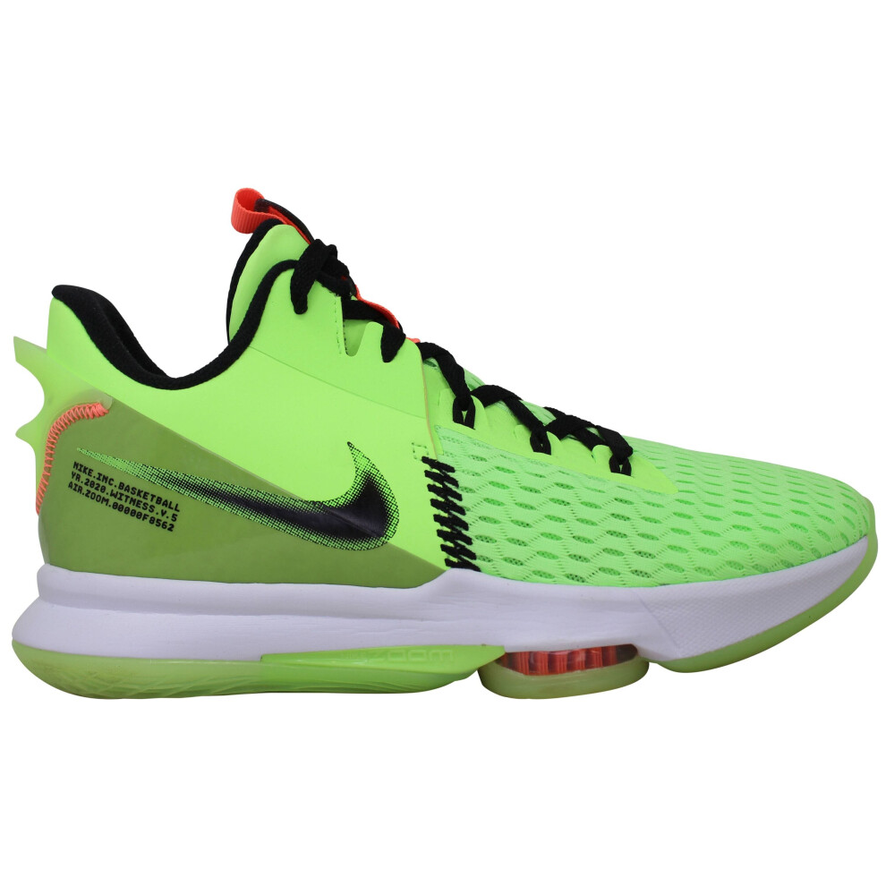 Nike Lebron Witness V Lime Glow/Black-Bright Mango CQ9380-300 Men's