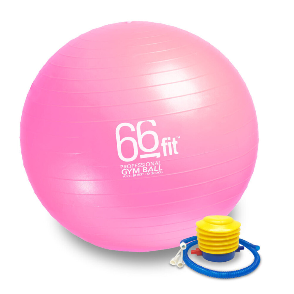 (85cm - Pink) 66fit Exercise Balls
