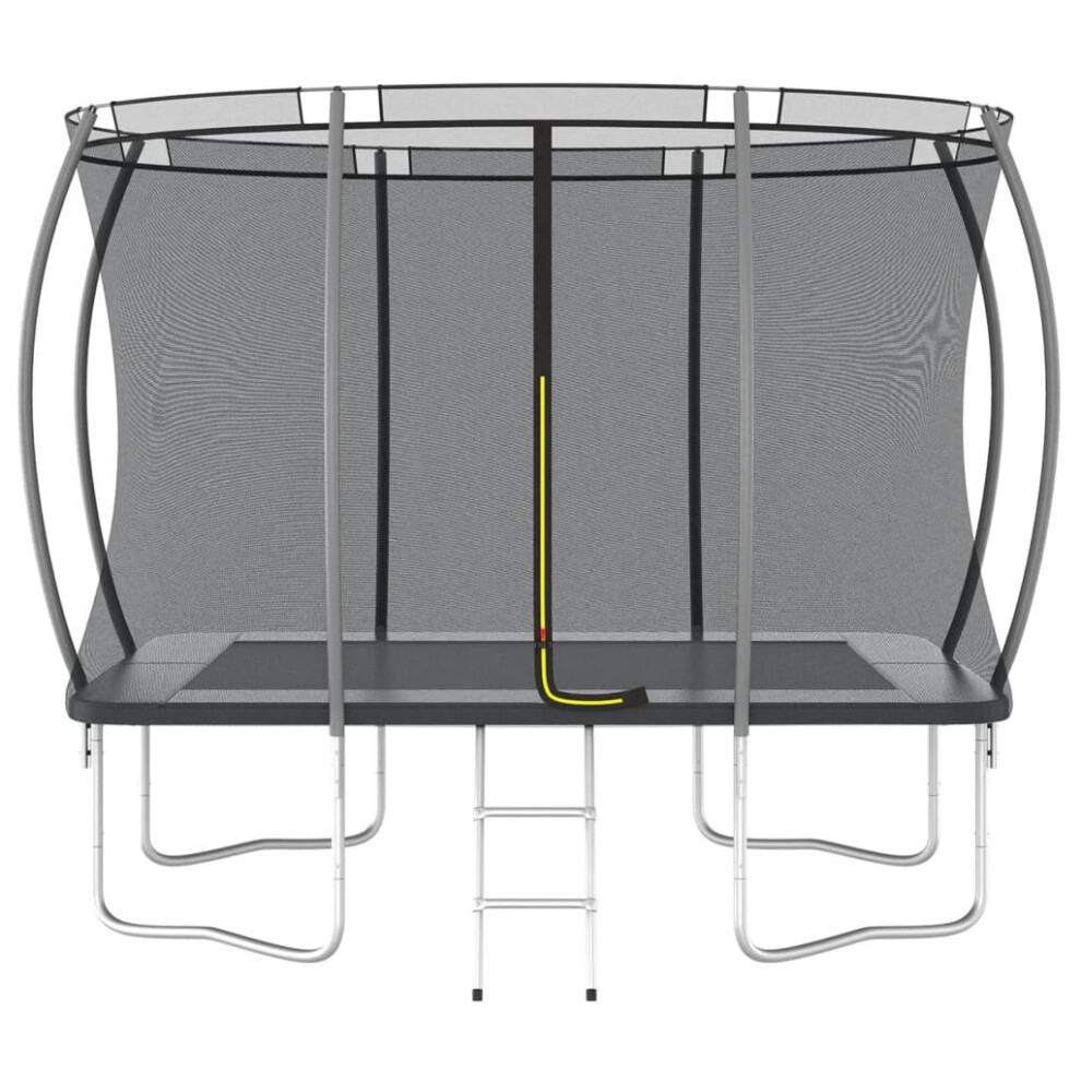 vidaXL Trampoline Set Rectangular 274x183x76 cm 150 kg Outdoor Play Equipment