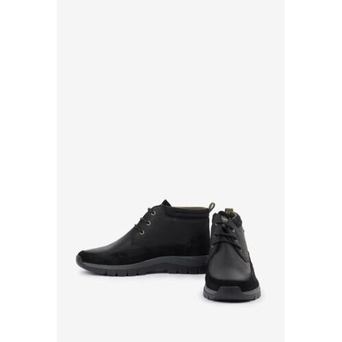 Barbour (Size 10 ) Barbour Underwood Black Men's Ankle Boots 1