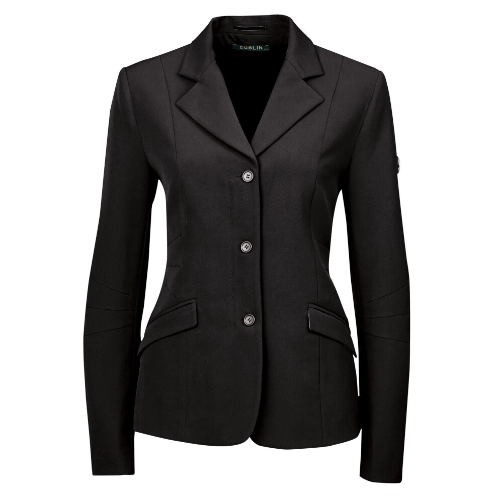 (Black, Ladies 18/42 Inch) Dublin Casey Tailored Jacket