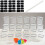 Gr8 Home 24 Pcs Clear Plastic Food Storage Containers Set With Boxes Lids 2