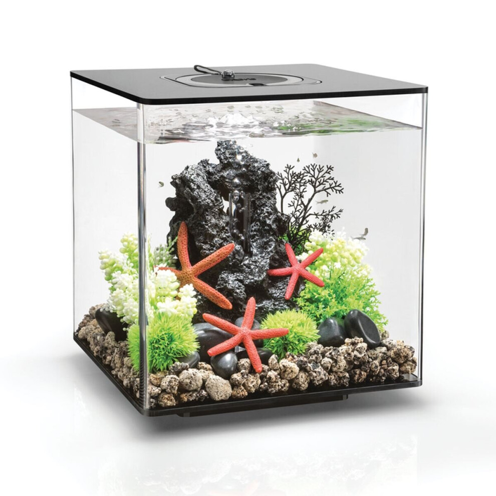 biOrb CUBE Aquarium 30L Black with MCR LED Lighting