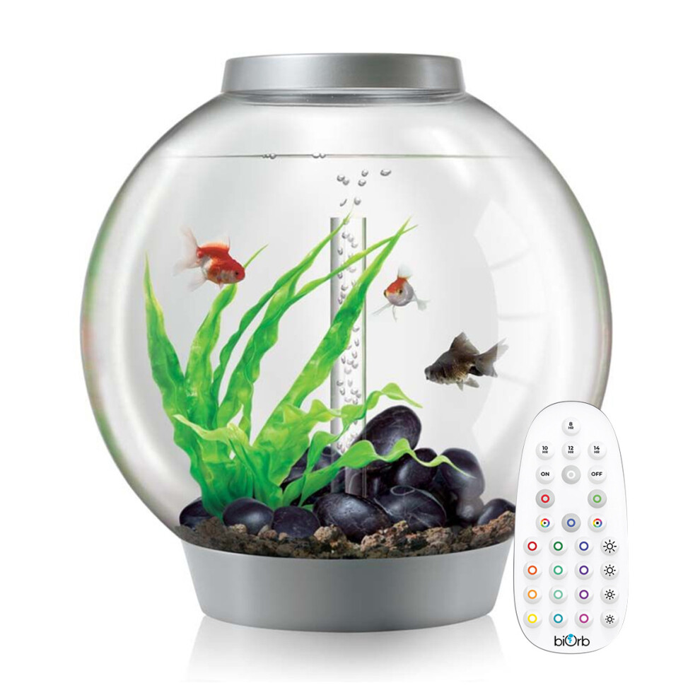 BiOrb Classic 60L Aquarium in Silver with MCR LED Lighting