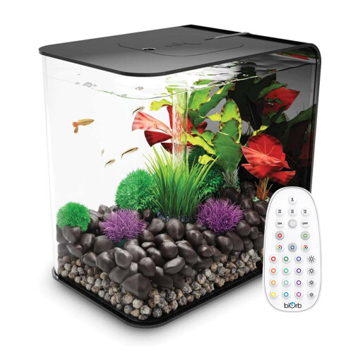 Biorb biOrb FLOW 30L Aquarium in Black with MCR LED Lighting