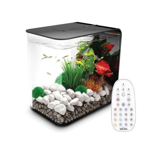 Biorb biOrb FLOW 15L Aquarium in Black with MCR LED Lighting