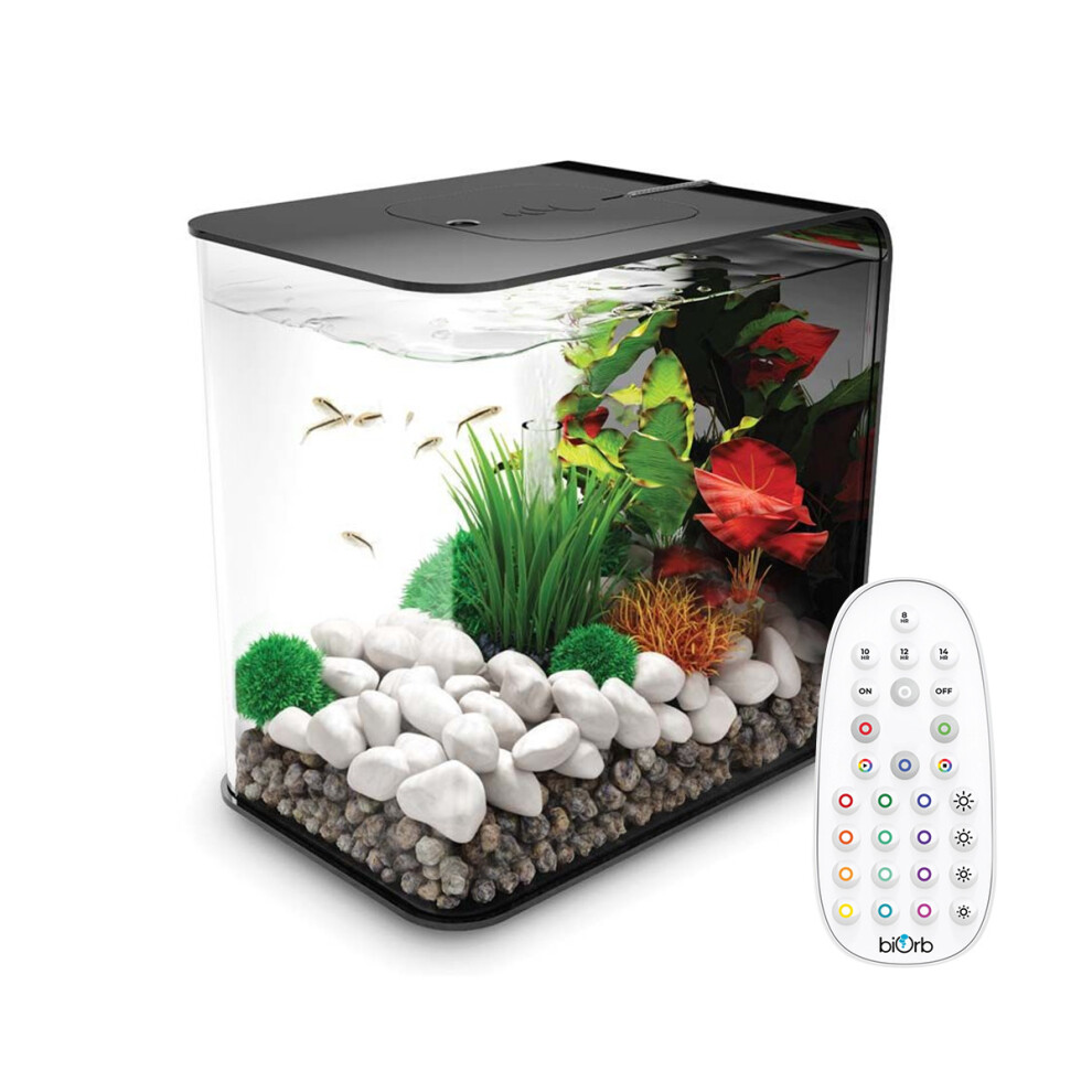 Biorb Flow 15L Aquarium In With Mcr Led Lighting Black
