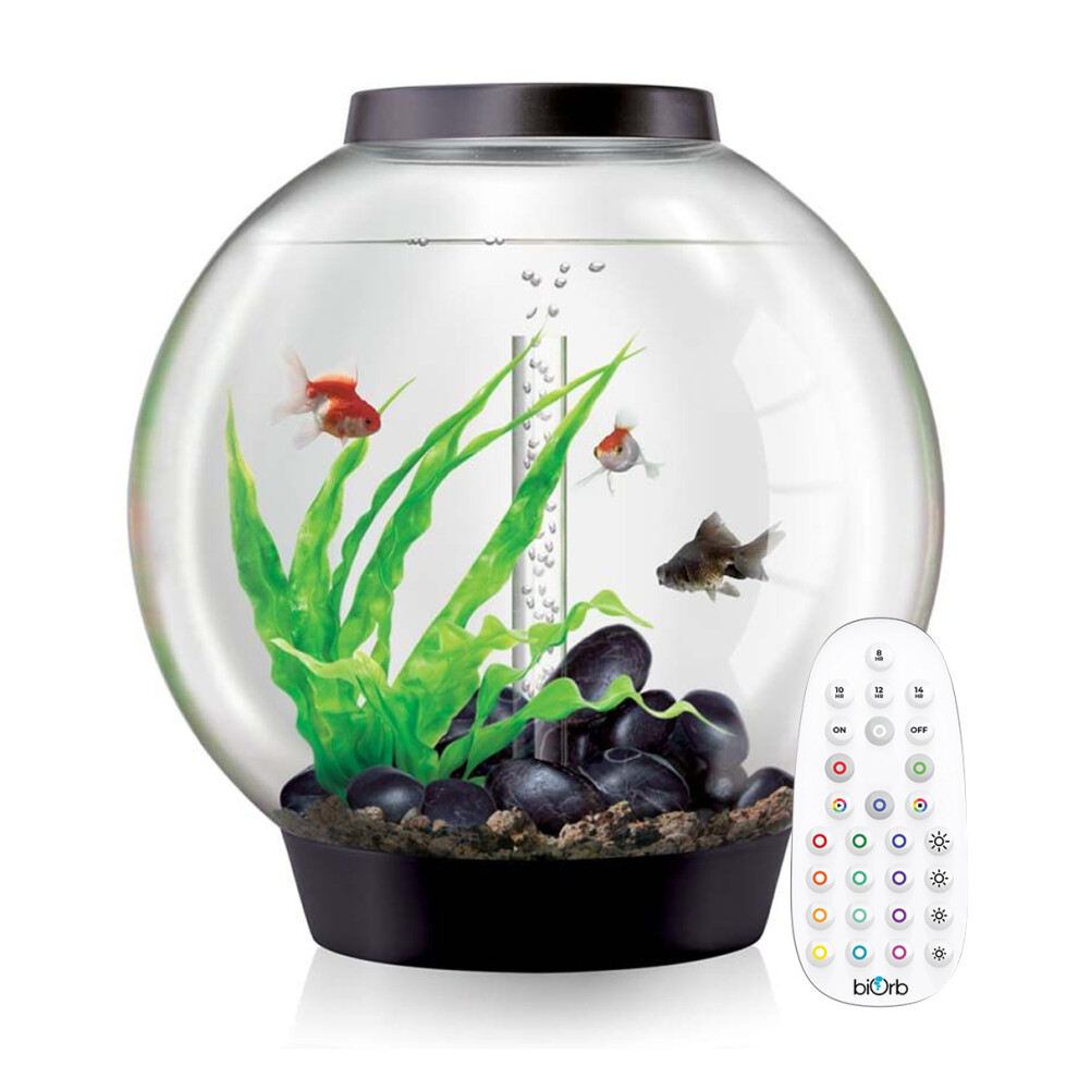 BiOrb Classic 60L Aquarium in Black with MCR LED Lighting