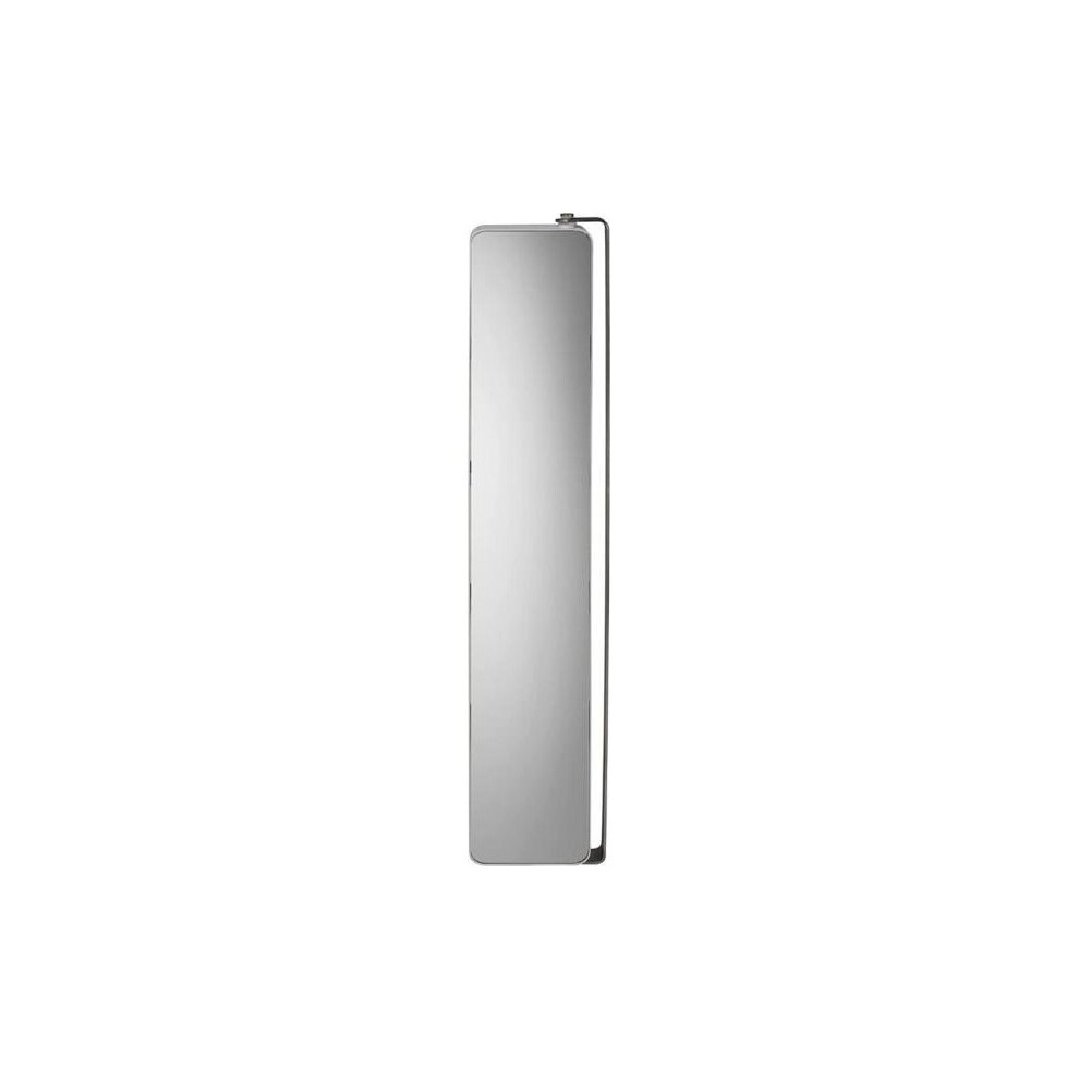 Croydex Arun Tall Pivoting Mirror Cabinet Silver 1200H X 200W X 90D Wc880222Arg