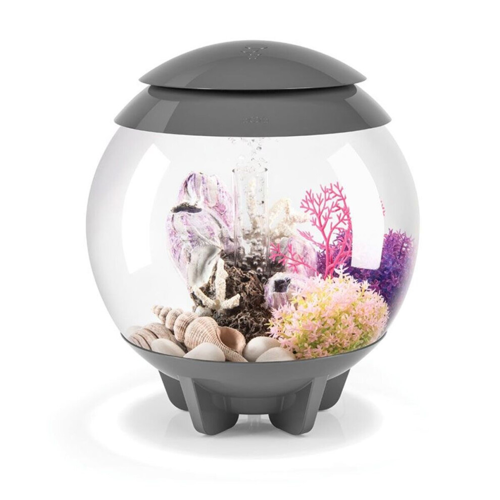 Biorb Halo 15L Aquarium In With Mcr Led Lighting Grey