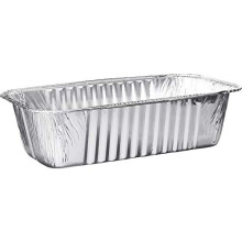 Plasticpro [5 lb 10 Pack Disponable Loaf Pander Aluminium Tin Folie M?ltid Prep Bakeware - Kogegrej perfekt til bagning af kager Br?d k?dbr?d Las