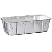 PLASTICPRO [2 Lb Confezione da 50 teglie monouso in alluminio stagno per la preparazione dei pasti Bakeware - Pentole perfette per cuocere torte