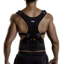 Back Brace Posture Corrector Spinal Support for Women and Men, Lumbar Shoulder Posture Correction for Upper and Lower Back Support, Adjustable Ne