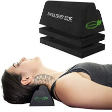 Cervical Orthotic Traction Block | Firm | Spinal & Neck Alignment | 3-Height Adjustable Design