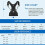 Back Brace Posture Corrector Spinal Support for Women and Men, Lumbar Shoulder Posture Correction for Upper and Lower Back Support, Adjustable Ne 5